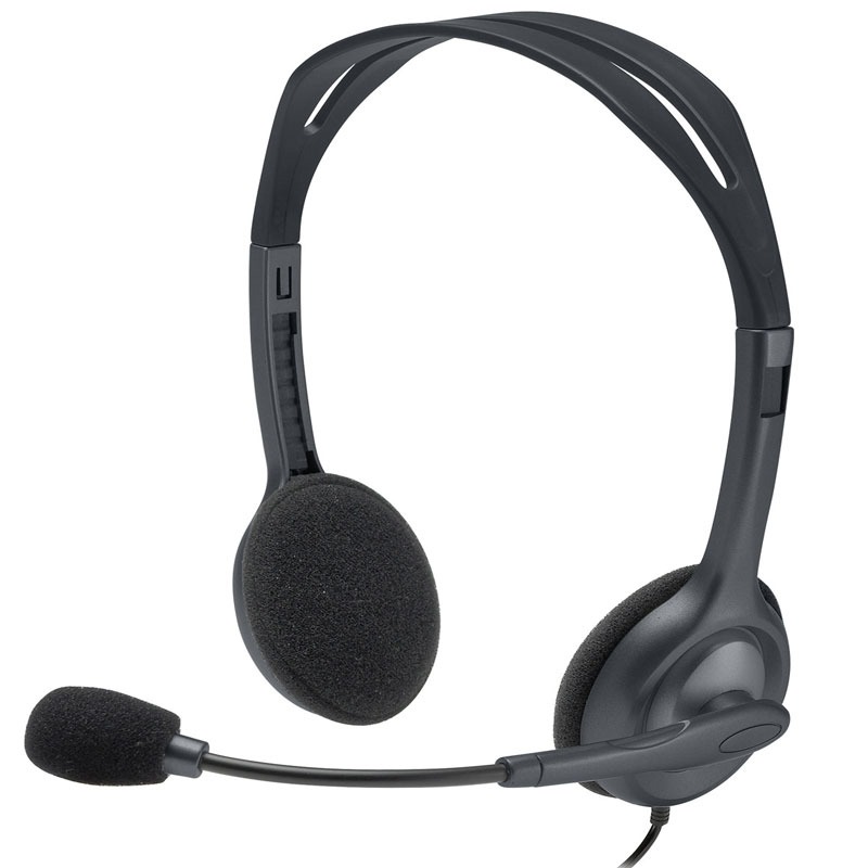 Micro Casque LOGITECH Stéréo H111 - Noir