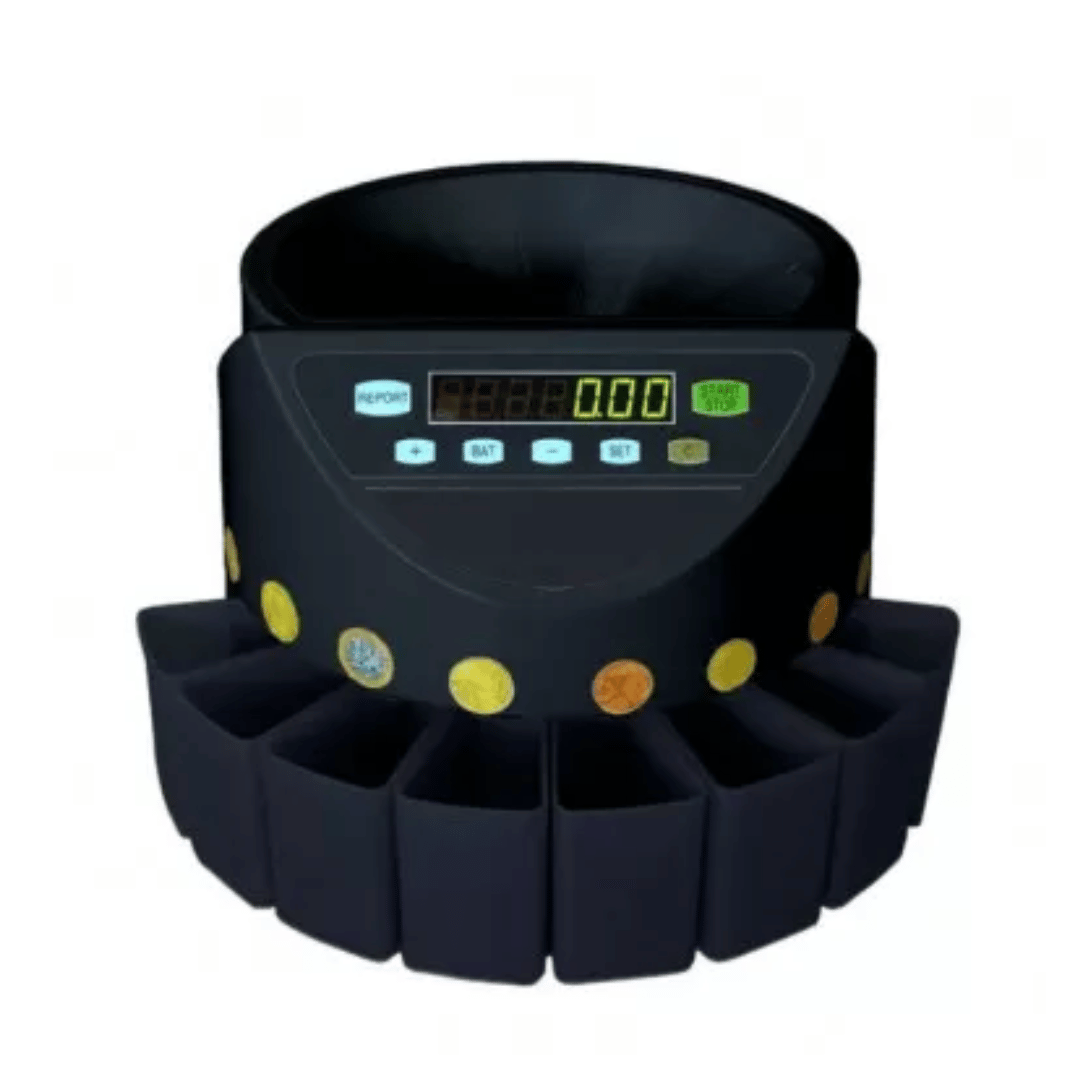 Compteuse monnaie HARDYBILL Noir&Gold (MC-3500)