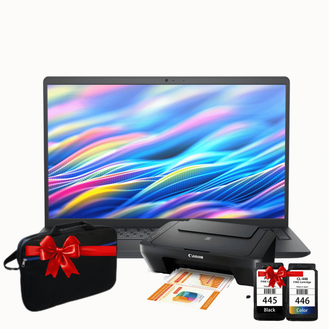 PACK PC Portable DELL 15 DC15250+IMPRIMANTE CANON PIXMA MG2541 S