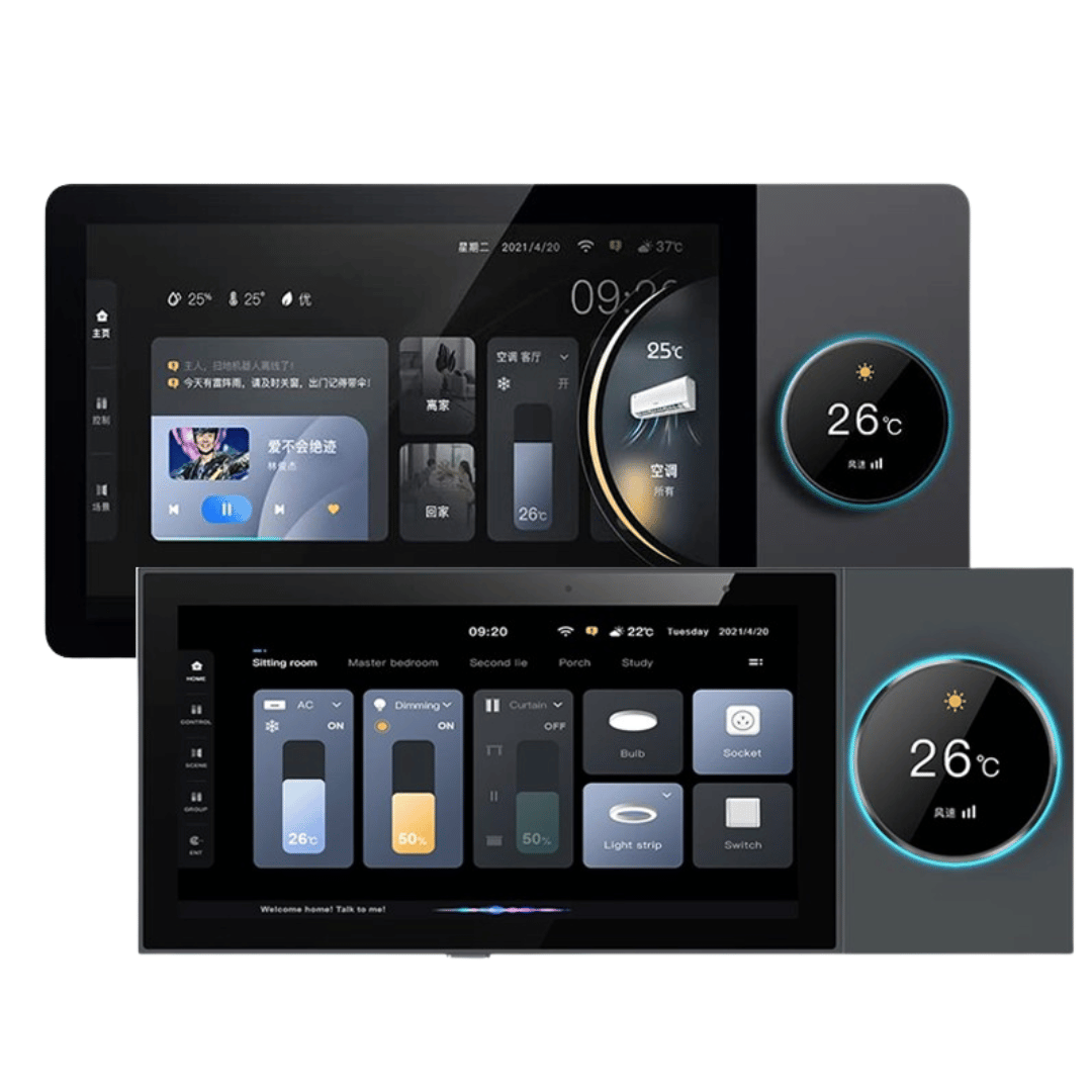 Panneau de commande tactile intelligent Passerelle ZigBee et BLE • Écran tactile HD 6" • Alexa • Spotify