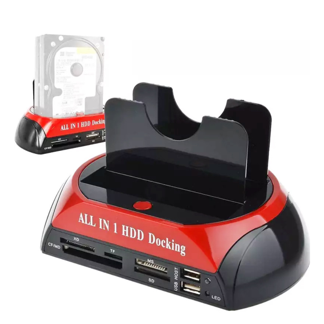 Station d'Accueil USB 2.0/3.0 Pour Disque Dur HDD 2,5"/3,5"