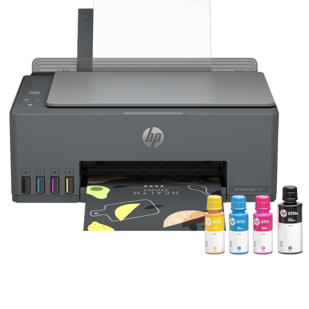 Imprimante HP Smart Tank 581 à Réservoir intégré Couleur WIFI 3EN
