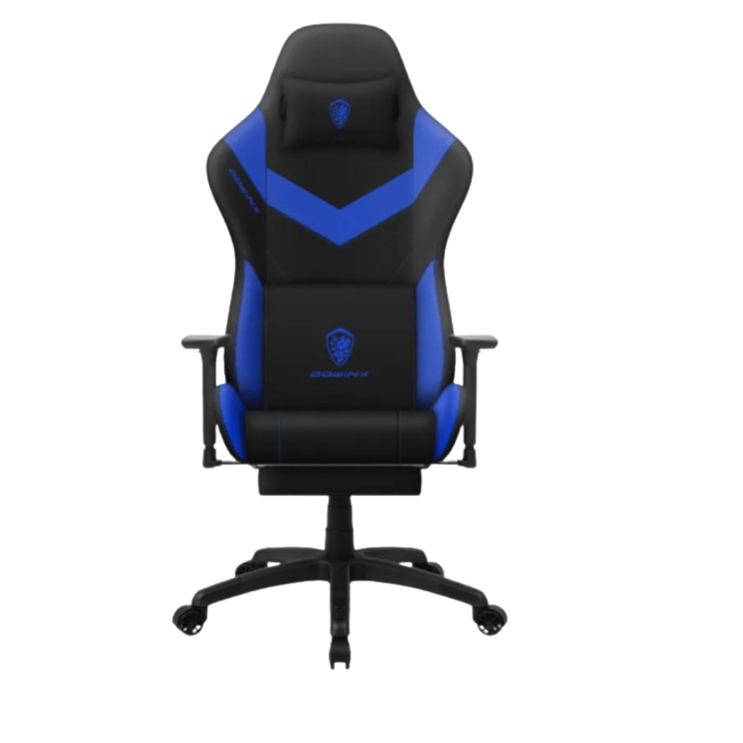 Chaise Gaming DOWINX LS-D1163N Tissu Cuir - Bleu