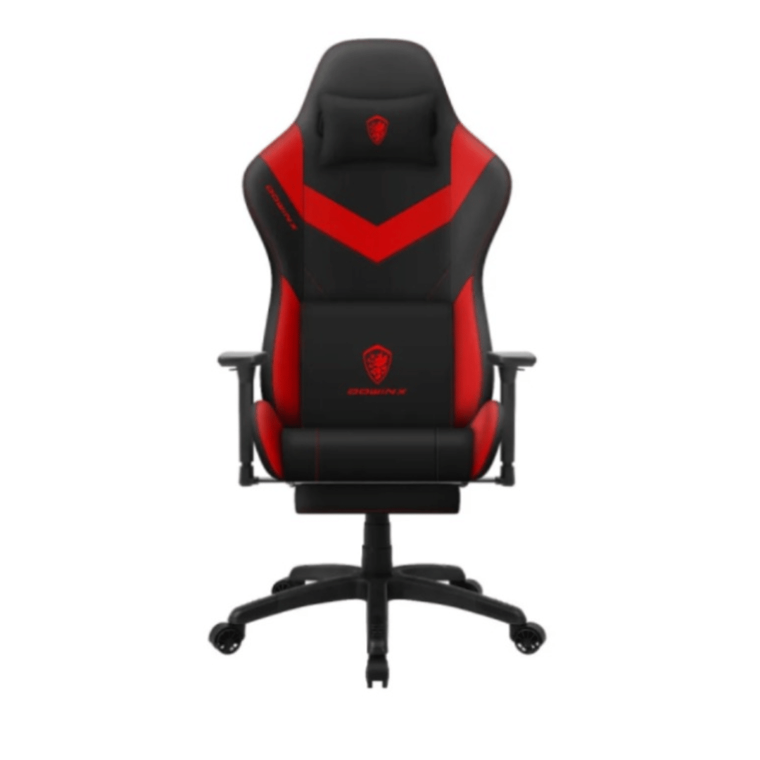 Chaise Gaming DOWINX LS-D1163N Tissu Cuir - Rouge